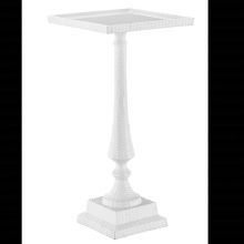  4000-0179 - Jena White Accent Table