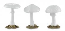 1200-0382 - Dreamland Mushrooms on Bronze Set of 3