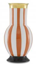  1200-0387 - De Luca Small Coral Stripe Vase