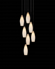  9000-1187 - Parish 7-Light Round Multi-Drop Pendant