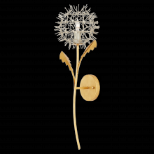  5000-0250 - Dandelion Silver & Gold Wall Sconce