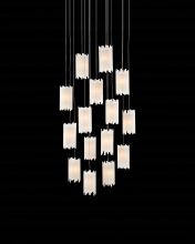  9000-0884 - Escenia 15-Light Round Multi-Drop Pendant