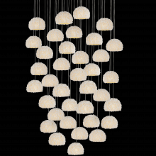  9000-1183 - Virtu 36-Light Round Multi-Drop Pendant