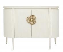  3000-0201 - Briallen White Demi-Lune Cabinet