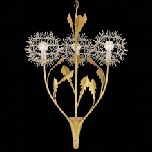  9000-1081 - Dandelion Silver & Gold Pendant