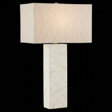  6000-0867 - Elegy White Table Lamp
