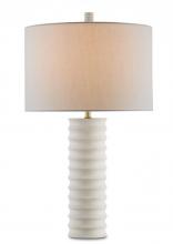  6761 - Snowdrop White Table Lamp