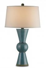  6896 - Upbeat Teal Table Lamp