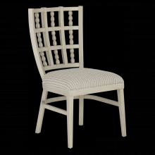  7000-0702 - Norene Gray Chair, Demetria Parchment