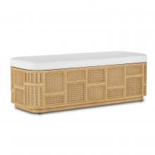  7000-0661 - Anisa Natural Muslin Storage Bench