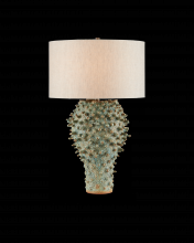  6000-0744 - Sea Urchin Green Table Lamp