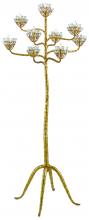  8000-0045 - Agave Americana Gold Floor Lamp