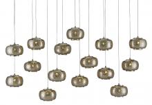  9000-0692 - Pepper 15-Light Linear Multi-Drop Pendant