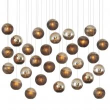  9000-1017 - Pathos 30-Light Linear Multi-Drop Pendant