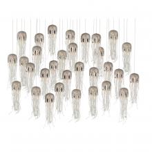  9000-1031 - Medusa 30-Light Linear Multi-Drop Pendant