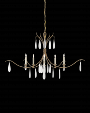 Currey 9000-0810 - Marshallia Small Gold Chandelier