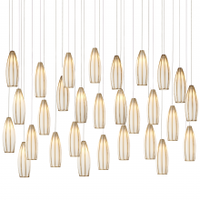  9000-1190 - Parish 30-Light Linear Multi-Drop Pendant