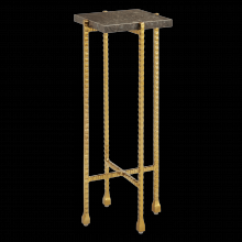  4000-0171 - Flying Marble Gold Drinks Table