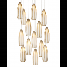  9000-1188 - Parish 15-Light Round Multi-Drop Pendant