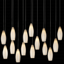  9000-1189 - Parish 15-Light Linear Multi-Drop Pendant