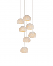  9000-1179 - Virtu 7-Light Round Multi-Drop Pendant