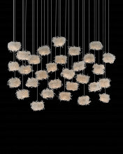  9000-0700 - Birds Nest 30-Light Linear Multi-Drop Pendant