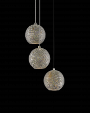  9000-0682 - Giro 3-Light Round Multi-Drop Pendant