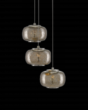  9000-0689 - Pepper 3-Light Round Multi-Drop Pendant