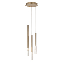  E11023-95GLD - Diaphane-Multi-Light Pendant