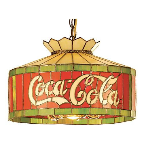 coca cola pendant light