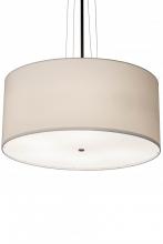 Meyda White 180894 - 36" Wide Cilindro White Textrene Pendant